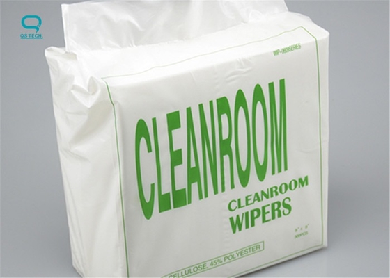 200gsm Polyester Cleanroom Wipes For Electronics Industry