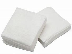0609 55% Cellulose 45% Non Woven white Polyester  wipe