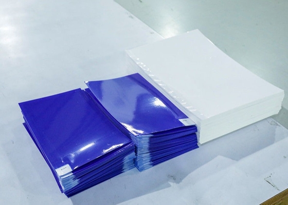 High Sticky Cleanroom Sticky Mat Blue Polyester Floor Mats 24x36inch