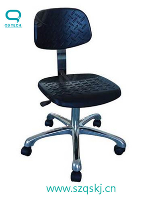PU Leather CleanRoom ESD Chair With Plastic Armrest
